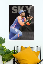 Fearless and Focused Poster | Cricketers Posters