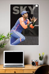 Fearless and Focused Poster | Cricketers Posters