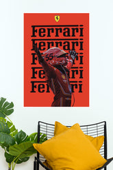 Ferrari F1 Poster | Formula 1 Posters