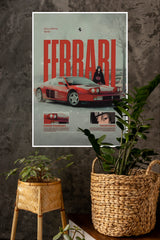 Ferrari Testarossa Poster | Formula 1 Posters