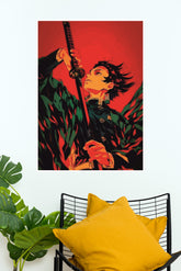 Firebrand Hero Poster | Anime Posters
