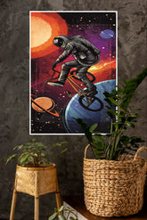 Galactic Gaze Poster | Astronaut Posters
