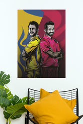 Game face Poster | Cricketers Posters