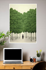 Glowing Sky Poster | The Green World Poster