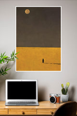 Golden Sunset Poster | The Green World Poster