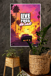 Grand Theft Auto Fire Poster | Games Posters
