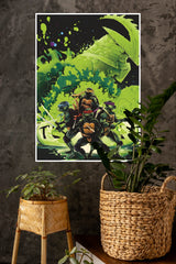Green Justice Poster | Anime Posters
