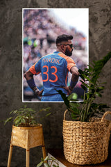 Hardik Pandya Poster | Cricketers Posters