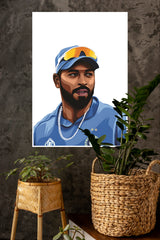 Hardik Pandya Poster | Cricketers Posters