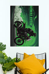Himalayan Motorcycle Poster | Bike Posters
