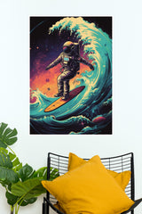 Holding Home Poster | Astronaut Posters