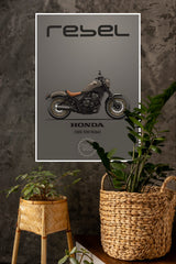 Honda CMX500 Rebel Poster | Bike Posters
