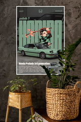 Honda Prelude Poster | Cars Posters