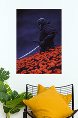 Horns of the Fallen Poster | Samurai Warrior Poster