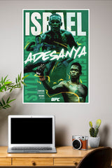 Israel Adesanya Poster | UFC Champions Poster