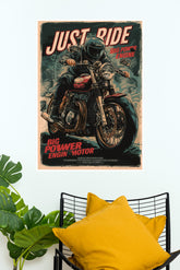 Just Ride Poster | Bike Posters