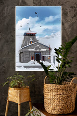 Kedarnath Temple Poster | God Posters