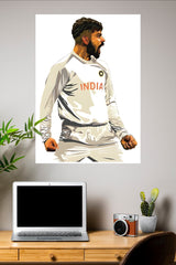 Legend in Action Poster | Cricketers Posters