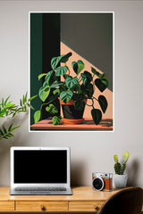 Light Finds Green Poster| Art Posters