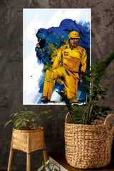 MSD Poster | Cricketers Posters