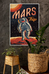 Mars Trip Poster | Astronaut Posters