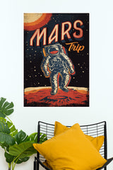 Mars Trip Poster | Astronaut Posters