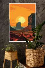 Midnight Sky Poster | The Green World Poster
