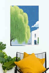Misty Morning Poster | The Green World Poster