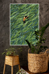 Ocean Calm Poster | The Green World Poster