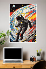 One Small World Poster | Astronaut Posters
