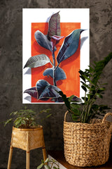 Orange Garden Poster | Art Posters