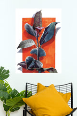 Orange Garden Poster | Art Posters