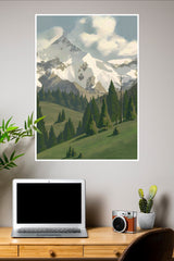 Peaceful Meadow Poster | The Green World Poster