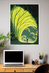 Peaceful Sunset Poster | The Green World Poster