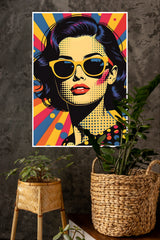 Pop Girl Poster | Art Posters