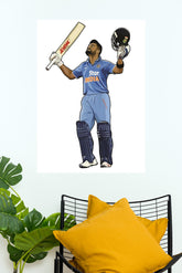 Power Pose Poster | Cricketers Posters