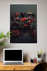Precision in Motion Poster | Bike Posters