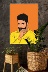 Ravindra Jadeja Poster | Cricketers Posters