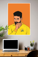 Ravindra Jadeja Poster | Cricketers Posters