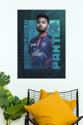 Rishabh Pant Poster | Cricketers Posters