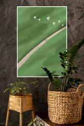 Rising Sun Poster | The Green World Poster