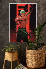 Roronoa Zorofrom One Piece Poster | Anime Posters