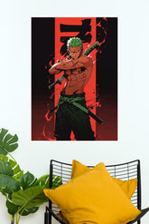 Roronoa Zorofrom One Piece Poster | Anime Posters