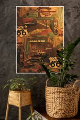 Route66 Diner Poster | Animated Movies Posters