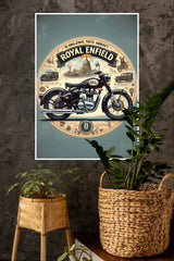 Royal Enfield Bullet Poster | Bike Posters