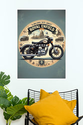 Royal Enfield Bullet Poster | Bike Posters