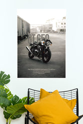 Royal Enfield Continental Poster | Bike Posters