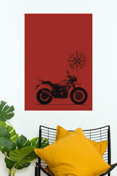 Royal Enfield Himalayan Poster | Bike Posters