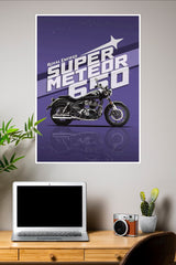 Royal Enfield Meteor Poster | Bike Posters