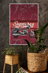 Royal Enfield Super Meteor 650 Poster | Bike Posters